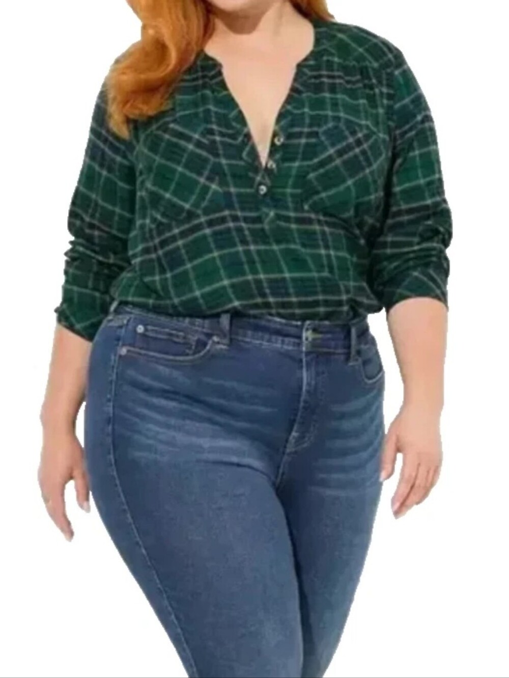 Torrid Harper Softest Flannel Tunic